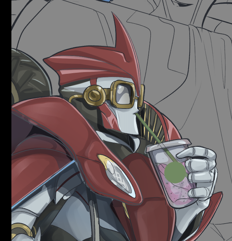 Punch_chinsky's tweet photo. #Transformers #Transformersprime #Kockout 
Wip. Yes, the shades are Gucci obvs. https://t.co/VIXzDI8elD