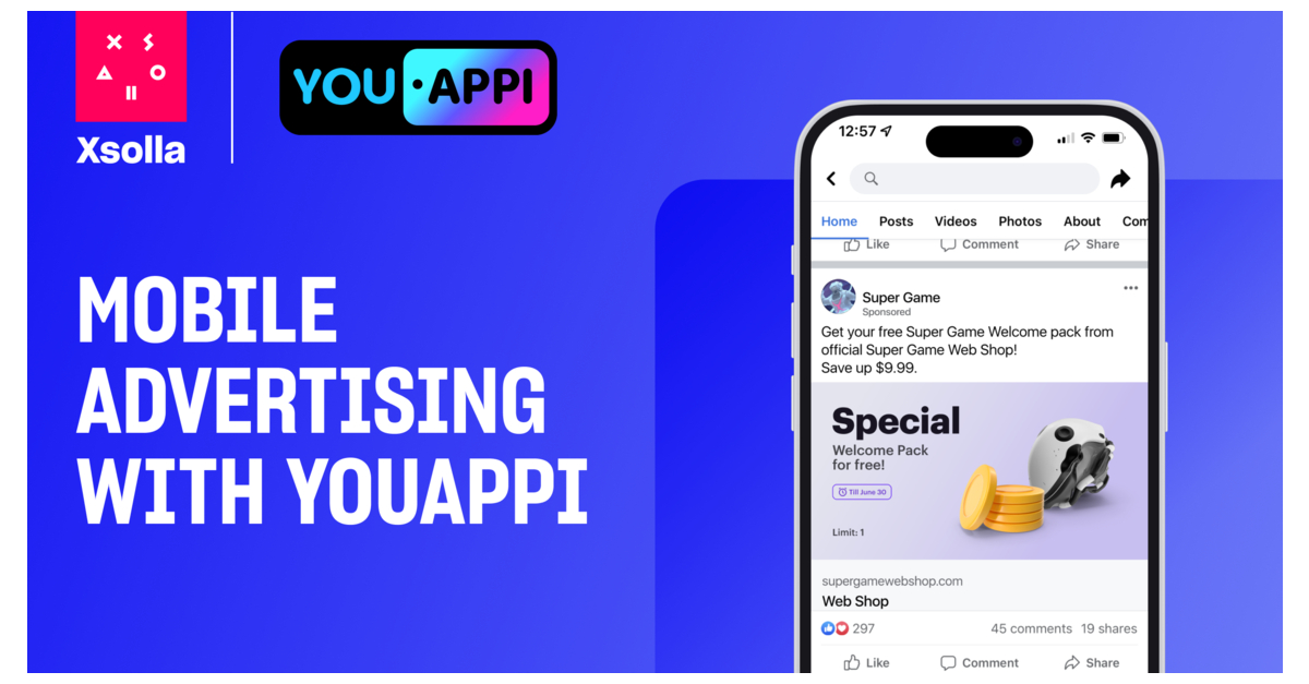 Mobiel marketingplatform YouAppi en Xsolla kondigen een nieuw programma aan om ontwikkelaars van mobiele games te helpen hun bedrijf te laten groeien dlvr.it/SpYkZF