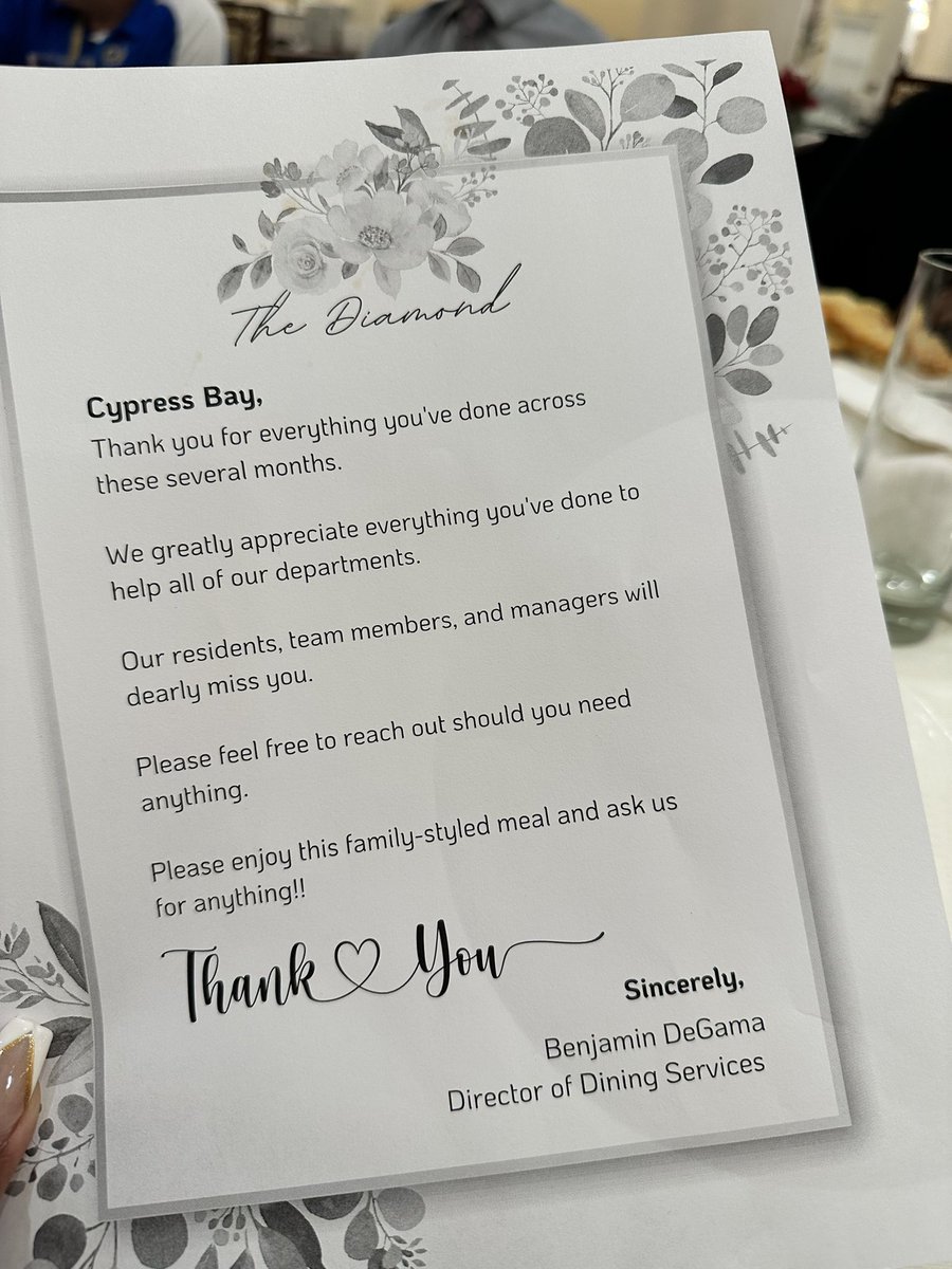 CamilleEd_954's tweet photo. @CypressBayHS Internship Program 🎉 Thank you @ThePalaceWeston for all you have done to prepare our students 💛 https://t.co/9HLCyBtgRc
