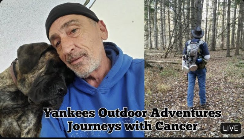 YANKEE OUTDOORS ADVENTURES JOURNEY WITH CANCER SUPPORT STREAM youtube.com/live/Ycc4RnNLI… via @YouTube SHARING IS CARING!