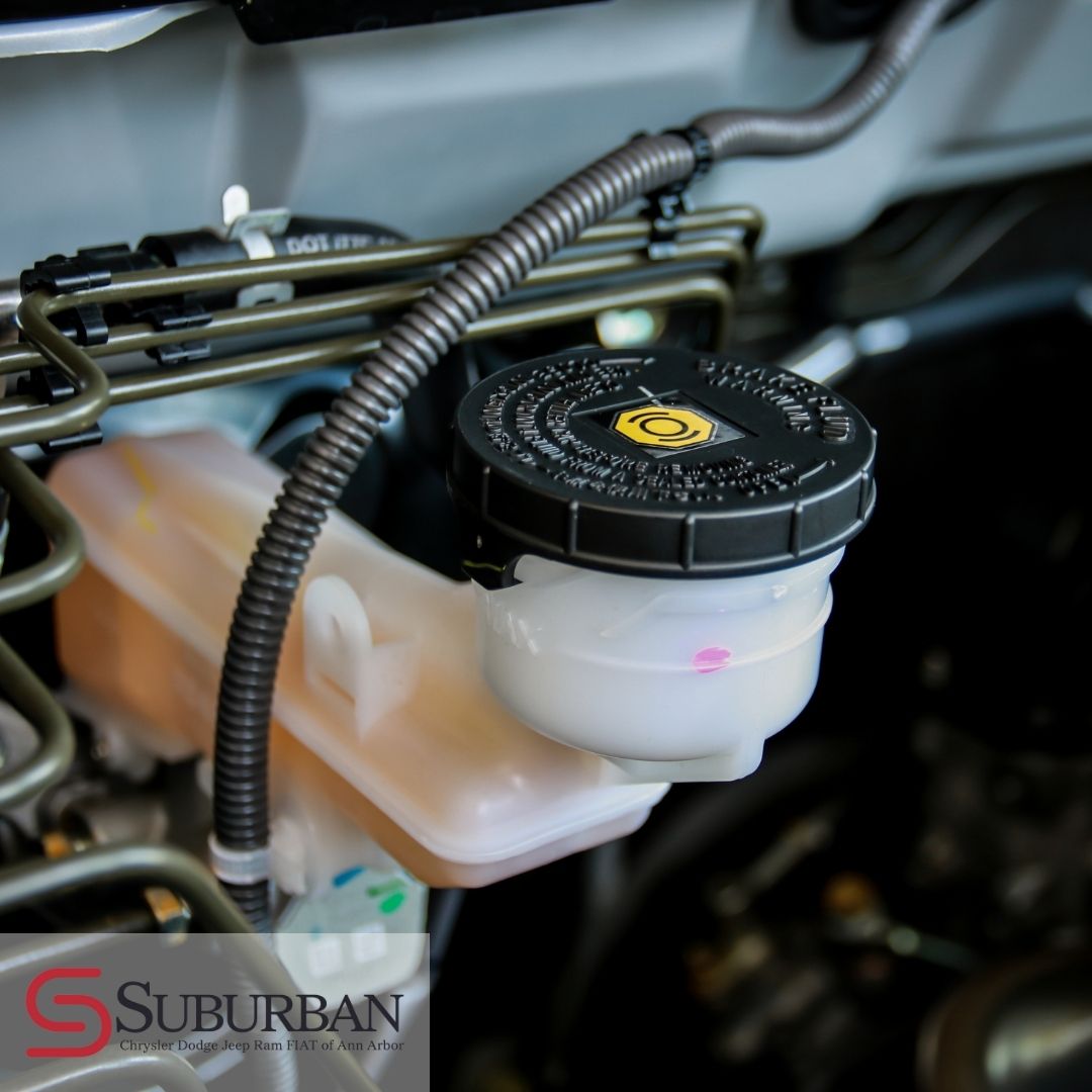 SuburbanCDJRAA's tweet photo. Flushing your brake system removes moisture and harmful particles, extends the life of your brake system components, and properly lubricates all components for proper operation. Grab our coupon code here: https://t.co/dELLFwQDwR

#BrakeSystem #CouponCode #CarMaintenance https://t.co/0bkU5LdkYF