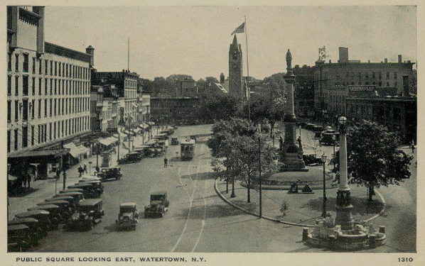 yoretown's tweet photo. During our latest episode we talked about the high-speed chase happening through the public square in Watertown NY in the 1920's Here is what it looked like. 

https://t.co/lVig53Imf1

#yoretownpodcast #yoretown #podcast #historypodcast #watertownny #newyork #ny https://t.co/7XvWtbXg7U