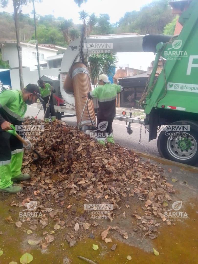 darwingonzalezp's tweet photo. El equipo de áreas verdes junto a @fospuca estuvo realizando los siguientes trabajos:
Recolección mecanizada de desechos vegetales:
📍#SantaMarta, El Cafetal.
Inicio de saneamiento:
📍Av. Río de Janeiro.
Poda de seguridad y formación:
📍#LasMinasDeBaruta, Res. #LasDanielas. https://t.co/iPHH4cPxHM