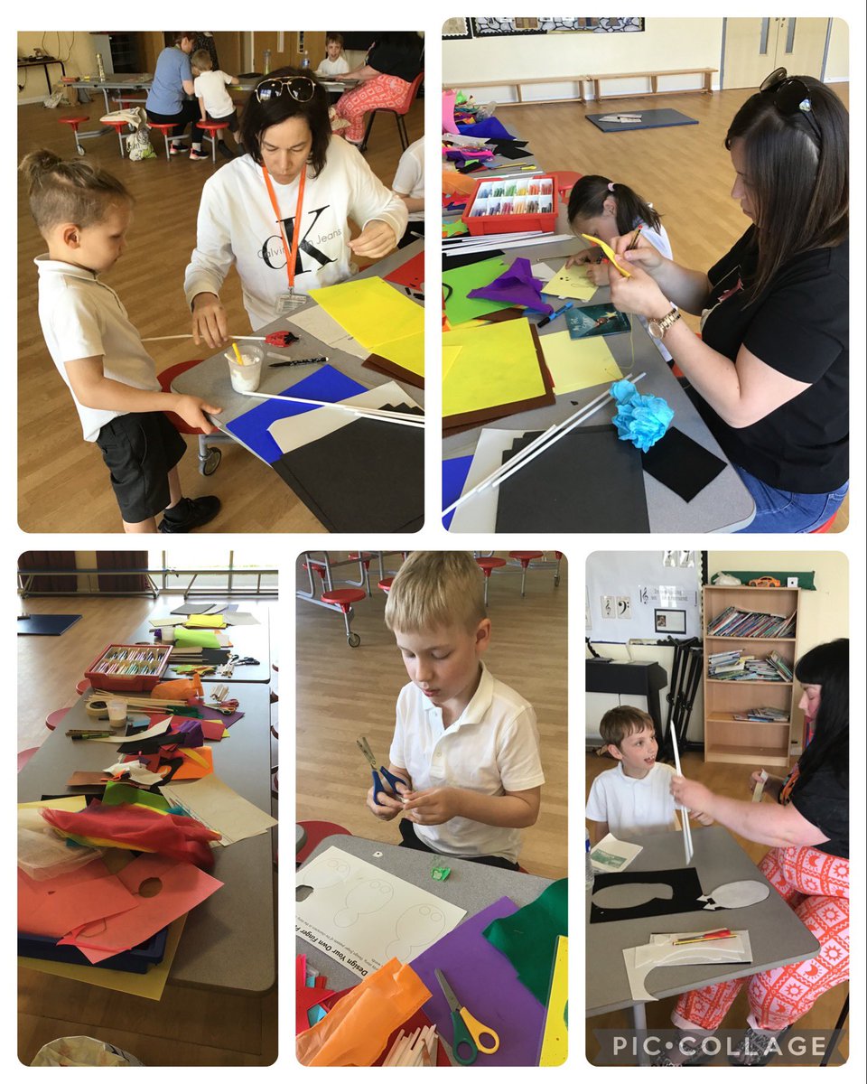 WygateA's tweet photo. During todays Family Learning workshop the children created puppets to go in their story sacks. 
The session ended with a lovely story of Goldilocks and the three bears 
👩‍🦱🐻🐻🐻
#WygateWay #REACH #Phonics #StorySacks #LearningTogether https://t.co/AMdQitOCuu