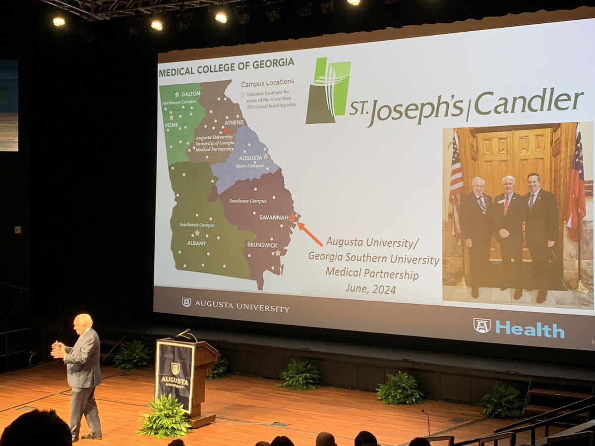 Denise H. Parrish (@mdhparrish) on Twitter photo Here we grow again helping provide more needed doctors for Georgia with a new <a href="/MCG_AUG/">MCG</a> campus in Savannah <a href="/AUG_University/">Augusta University</a> <a href="/PresKeel/">Brooks Keel</a> <a href="/russellkeen76/">Russell Keen</a> @aug_provost Here we grow again helping provide more needed doctors for Georgia with a new <a href="/MCG_AUG/">MCG</a> campus in Savannah <a href="/AUG_University/">Augusta University</a> <a href="/PresKeel/">Brooks Keel</a> <a href="/russellkeen76/">Russell Keen</a> @aug_provost