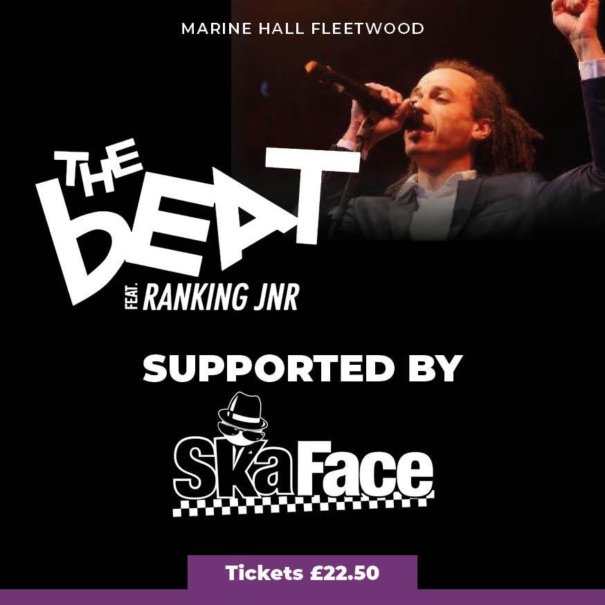 27th May - @TheBeat (Feat. @RankingJnr) - Marine Hall, Fleetwood. 🎟️: uk.patronbase.com/_Wyre/Seats/Nu…