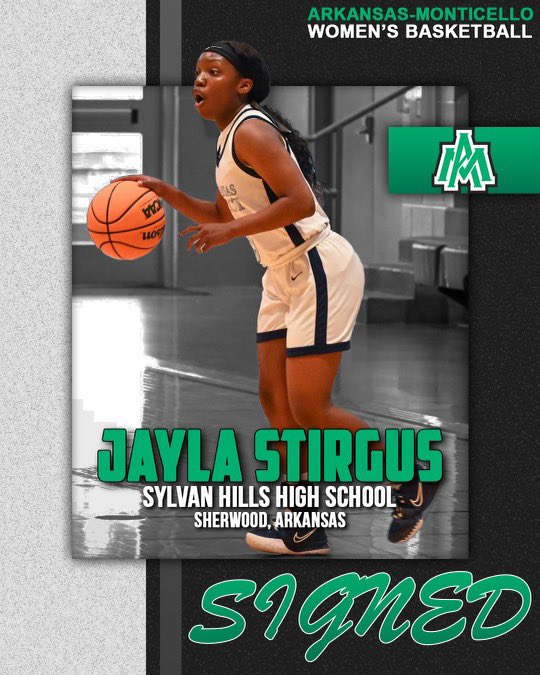 Let’s meet our six ‘23-‘24 newcomers over the next week! 
•
•
Happy Day 1: Welcome Jayla! 
#UAM #Blossoms #uamsports