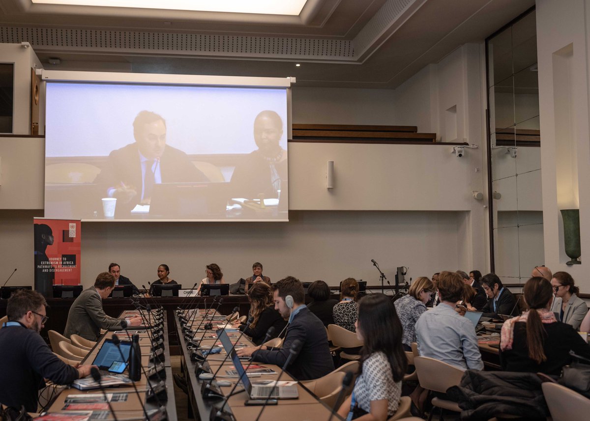 UNDPGeneva's tweet photo. The #JourneyToExtremism exhibition is now on full display at the Palais des Nations in Geneva.
The exhibition features the pathways to recruitment and disengagement with powerful photos, quotes, and key insights from the study:
👉 https://t.co/BWbCGYegf8
#PreventingExtremism https://t.co/HIR968inaT