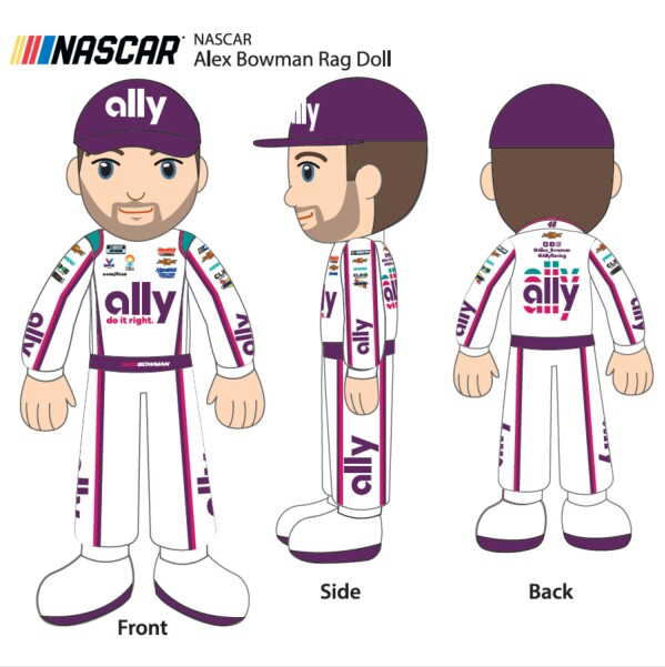A_S12's tweet photo. .@TeamHendrick is now selling driver plush dolls for $24.95, its first product release with a new licensee, toymaker Orange Onions.

🔲 @JRMotorsports previously ran HMS’ licensing business but HMS brought the rights back in house this year. https://t.co/L92xj3WgP9