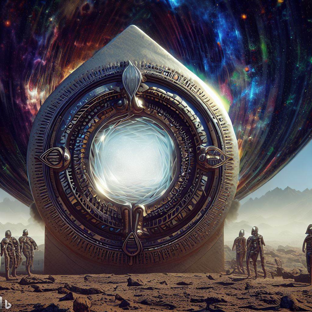 OneStrangeW's tweet image. AI Stargate Evolution. I confess that one of my favorites movies ever is the first part of Stargate. @Bing @BingChatbot_AI #AISpace #AI #Stargate #aiartcommunity #AIArtworks  #AIArtistCommunity  #AIImage #dalle2 #BingAI #AIPropmt Prompt is a bit of a mess, but I got the Results.