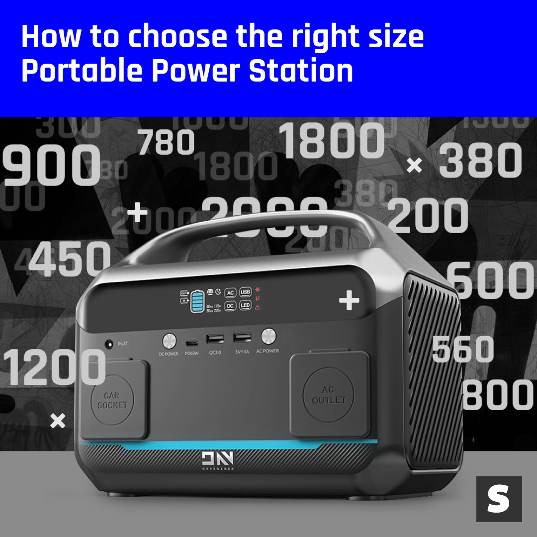 Here’s a quick guide to calculate the size you’d need!

Add up the wattage of the devices you’d like to keep running. Then multiply this number by the loadshedding hours you’d like to get through. That's the size station you'd need!⚡

#portablepowerstation #cleanenergy