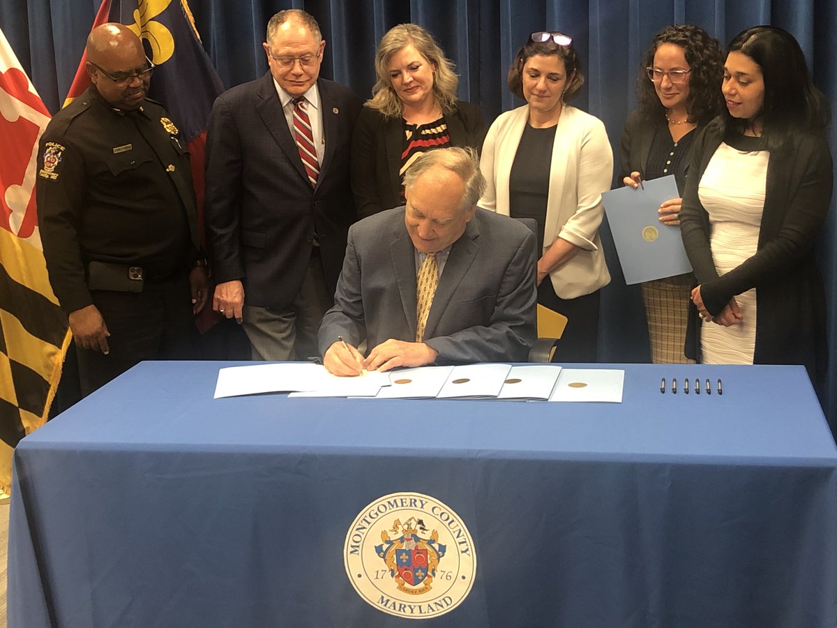 Councilmember Dawn Luedtke (@dawn_luedtke) on Twitter photo Joined <a href="/MontCoExec/">Montgomery County, MD - County Exec Marc Elrich</a>, @mcpdChief, the <a href="/GSSChamber/">GSSCC</a> and my <a href="/MoCoCouncilMD/">Montgomery Council</a> colleagues for the signing of the Late Night Business Safety Plan bill. This is one additional tool to make our community safer, in collaboration with local businesses.
Details: www2.montgomerycountymd.gov/mcgportalapps/… Joined <a href="/MontCoExec/">Montgomery County, MD - County Exec Marc Elrich</a>, @mcpdChief, the <a href="/GSSChamber/">GSSCC</a> and my <a href="/MoCoCouncilMD/">Montgomery Council</a> colleagues for the signing of the Late Night Business Safety Plan bill. This is one additional tool to make our community safer, in collaboration with local businesses.
Details: www2.montgomerycountymd.gov/mcgportalapps/…