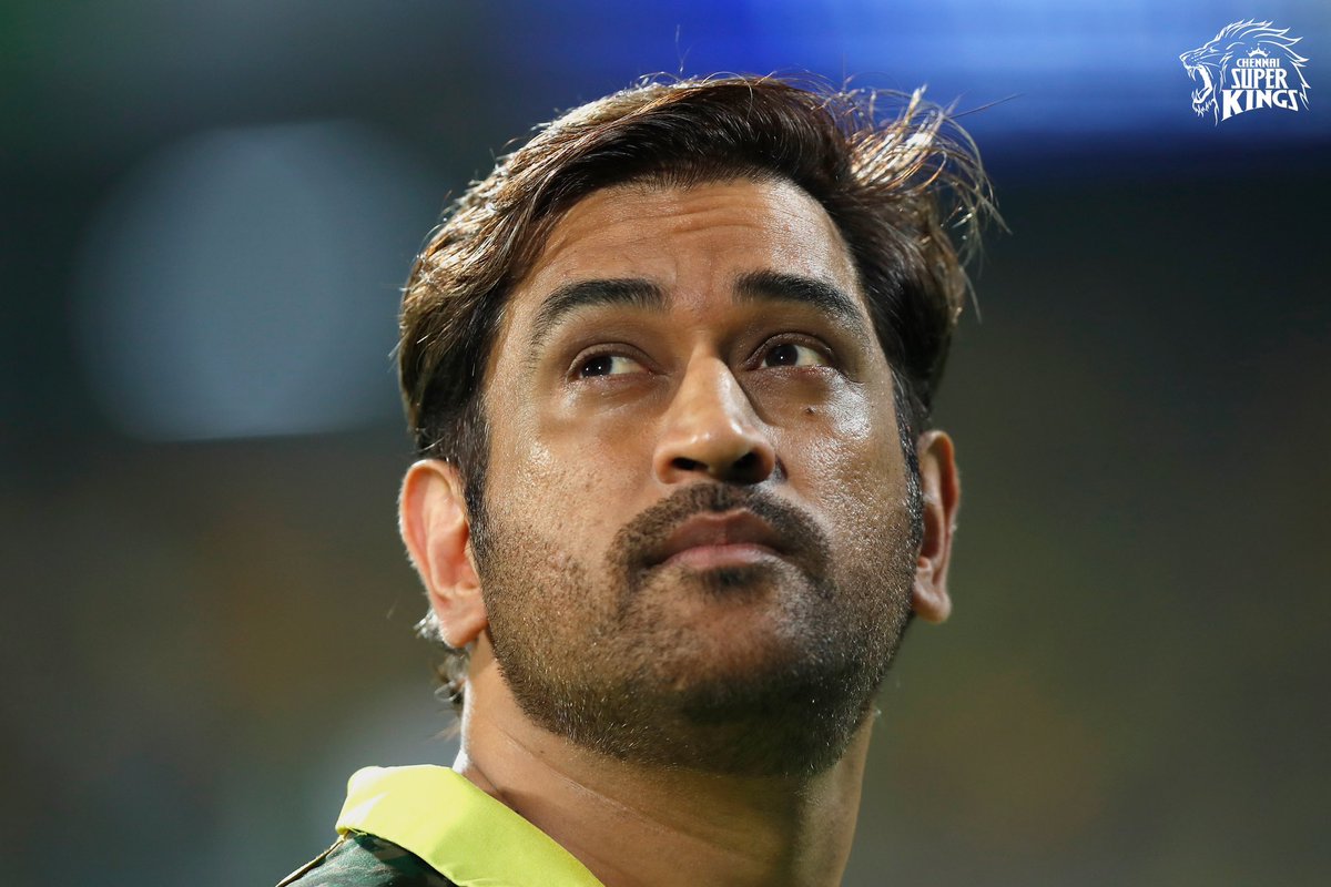ChennaiIPL's tweet photo. Eyes with a dream! 🦁

#WhistlePodu #Yellove 💛 @msdhoni https://t.co/xthGVQKHrs