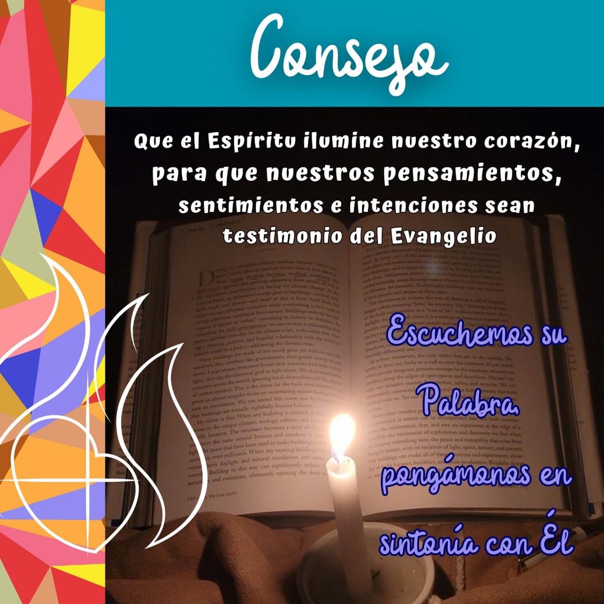 🕊️ Quedan 4 días para #Pentecostés ❤️

#EducaciónVicenciana #ColegiosHHCC #ConstruimosSueñosDePaz
#SVPHuelva #ColegioSanVicentedePaúlHuelva