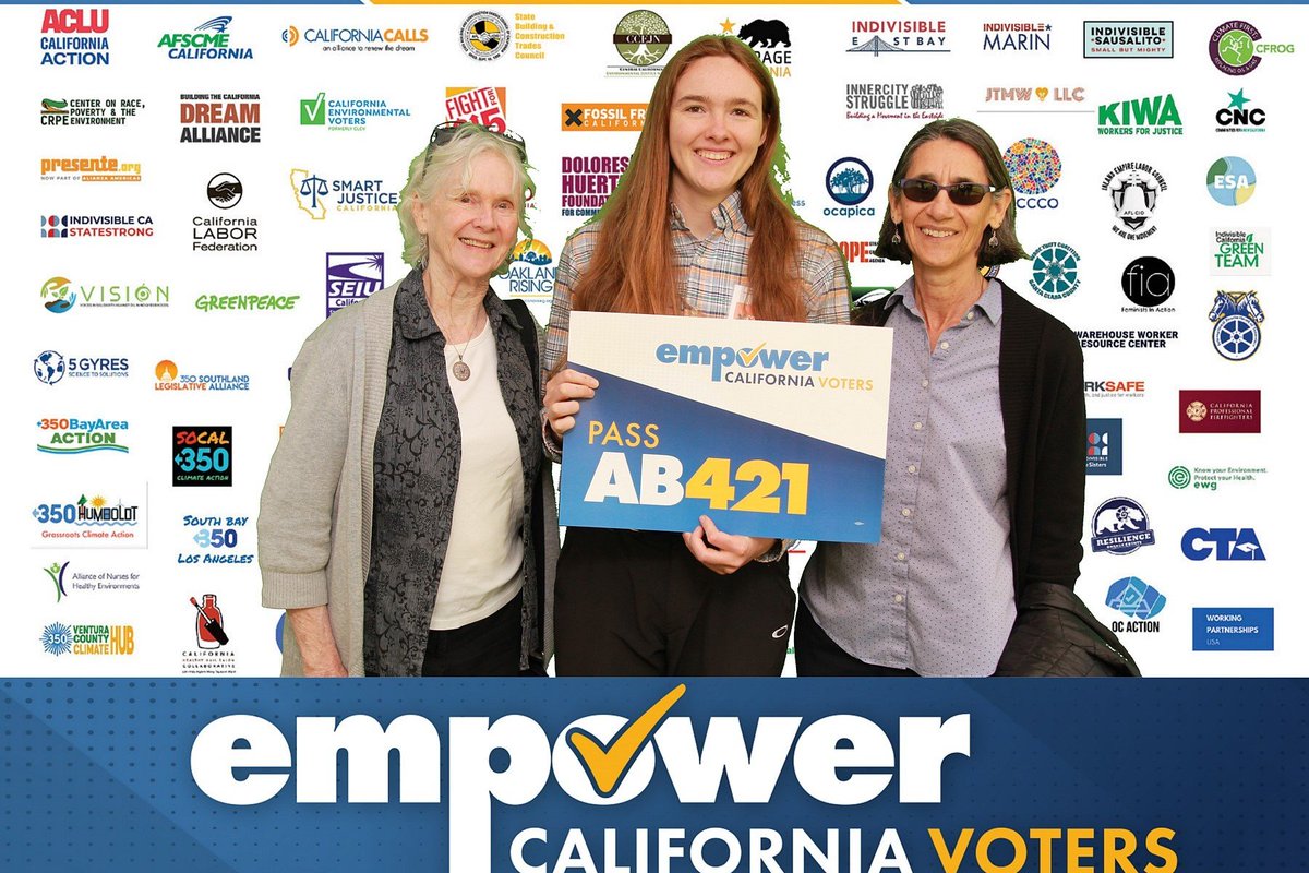 We went to the Capitol to say: 
Referendum reform is critical for the health of democracy. 

#CAleg we need #ReferendumReformNOW 
#AB421