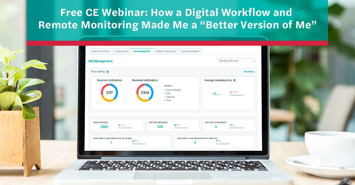❗#CEWebinar Reminder: Join us TOMORROW with #DentalMonitoring for “How a Digital Workflow and Remote Monitoring Made Me a “Better Version of Me''💥Attendees can earn #CEcredit! Join live or replay: ow.ly/GW0C50NRHKJ

@DentalMon #DentalCE #ortho #orthodontics #dentalwebinar