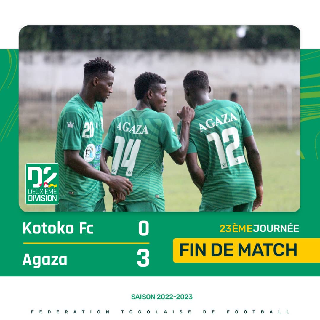 FtfTogolaise's tweet photo. 🟥#D2TOGOLAISE - 23ème journée

➡️Résultats du jour https://t.co/G5roItNqFg