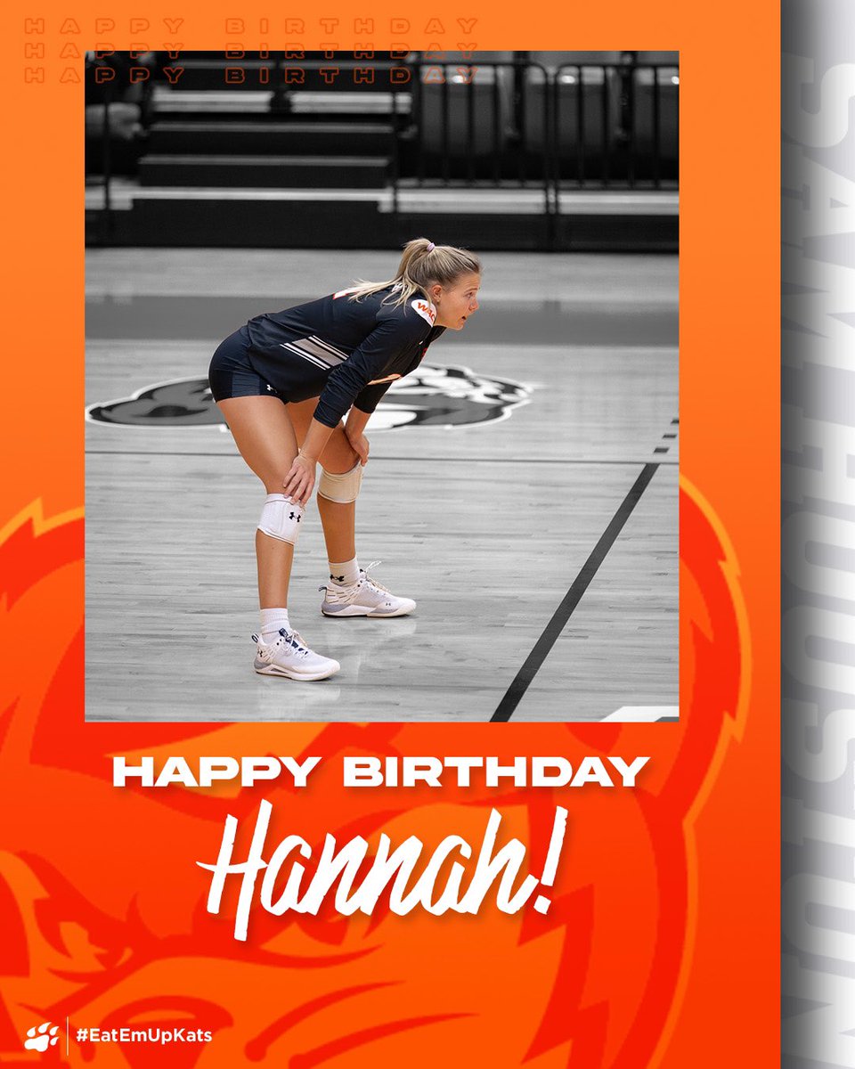 Happy Birthday Hannah! 🎉

#EatEmUpKats