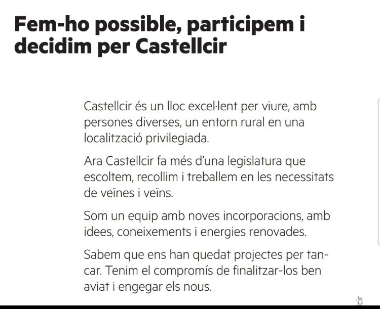 aracastellcir's tweet image. #araCastellcir #Femhopossible #participem #decidim