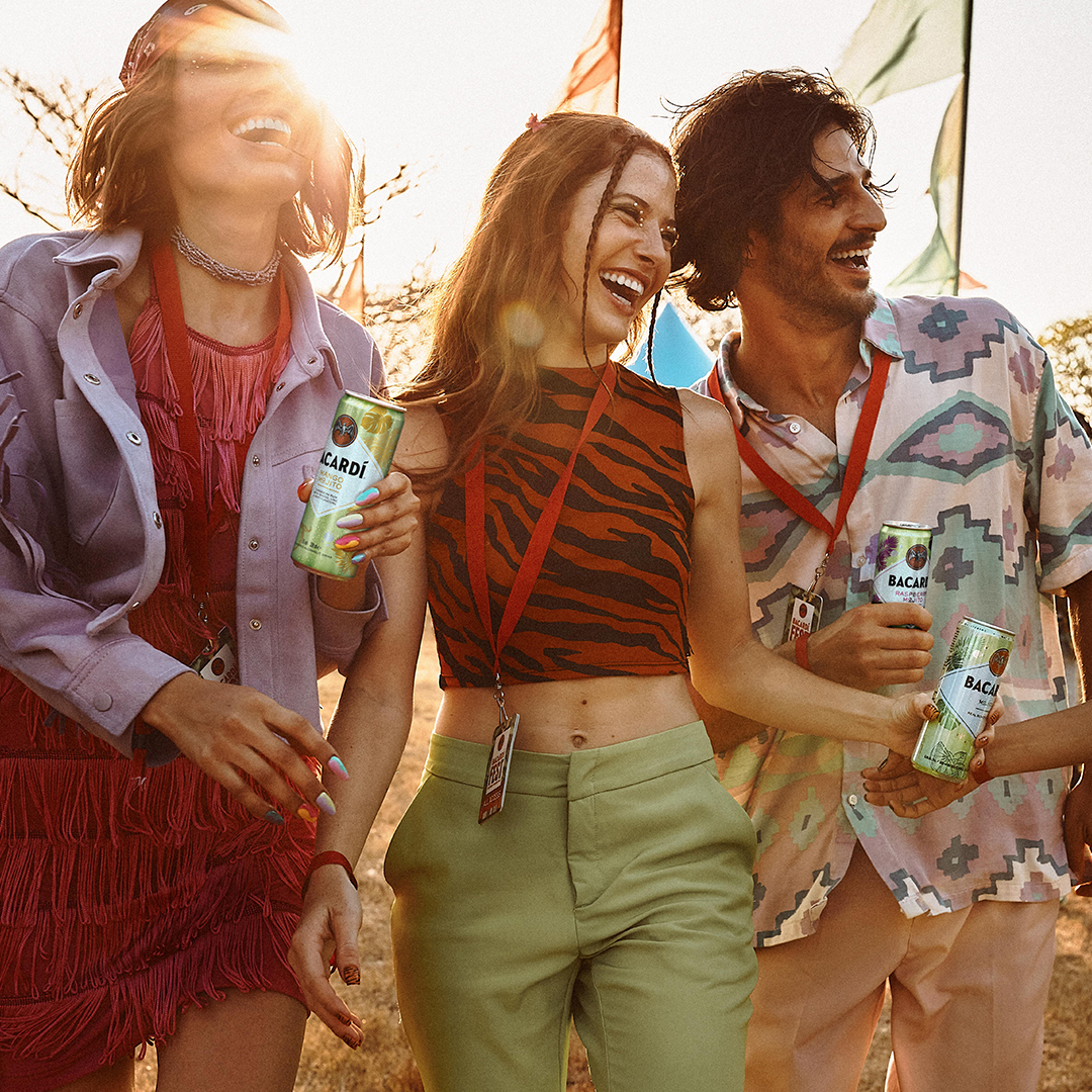 Get festival-ready with the NEW ready-to-drink BACARDÍ Mango Mojito and Raspberry Mojito cans!  #DoWhatMovesYou