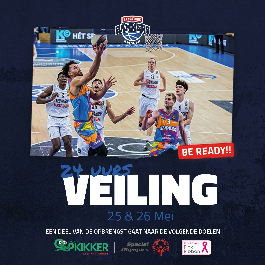 LandstedeBasket's tweet image. 𝐕𝐞𝐢𝐥𝐢𝐧𝐠 𝐇𝐚𝐦𝐦𝐞𝐫𝐬 𝐭𝐞𝐧𝐮𝐞𝐬! 👕🚨

De veiling begint morgen om 20.30 uur!