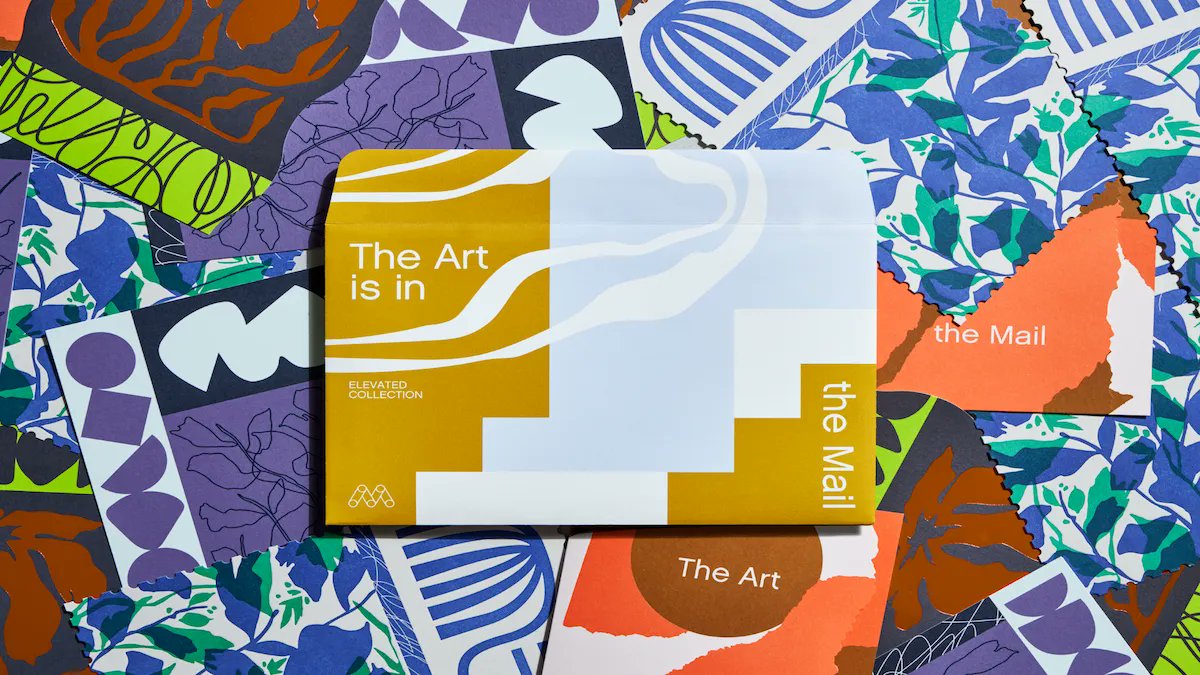 PaperSpecs's tweet image. If this @mohawkpaper "Mail Art" inspiration kit doesn't give you goosebumps, you might be dead. (It's OK, it happens.) 

Get yours now: buff.ly/3ICmWBs

#paperinspiration #printdesign #printinspiration #printdesigner #mailart