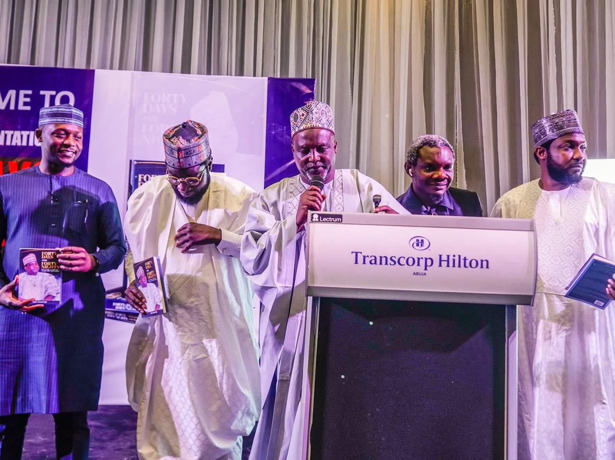 Tinubufrontier's tweet photo. [PHOTO NEWS]
Yesterday, the Deputy Speaker and House of Representatives Speakership Hopeful, Hon Idris Wase (@HonAhmedWase) was at a book Launch of H.E Barr. Simon Bako Lalong (@LalongBako) titled "40 days and 40 nights".

#WASEFORALL
#Wase4Speaker
#WaseIsCapable 
#ThinkWase https://t.co/c7w61DMOxL