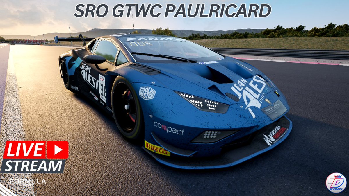 SRO GTWC Esports Series Paulricard Round Two Assetto Corsa Competizione youtube.com/live/Hokdy-mLw… via <a href="/YouTube/">YouTube</a>