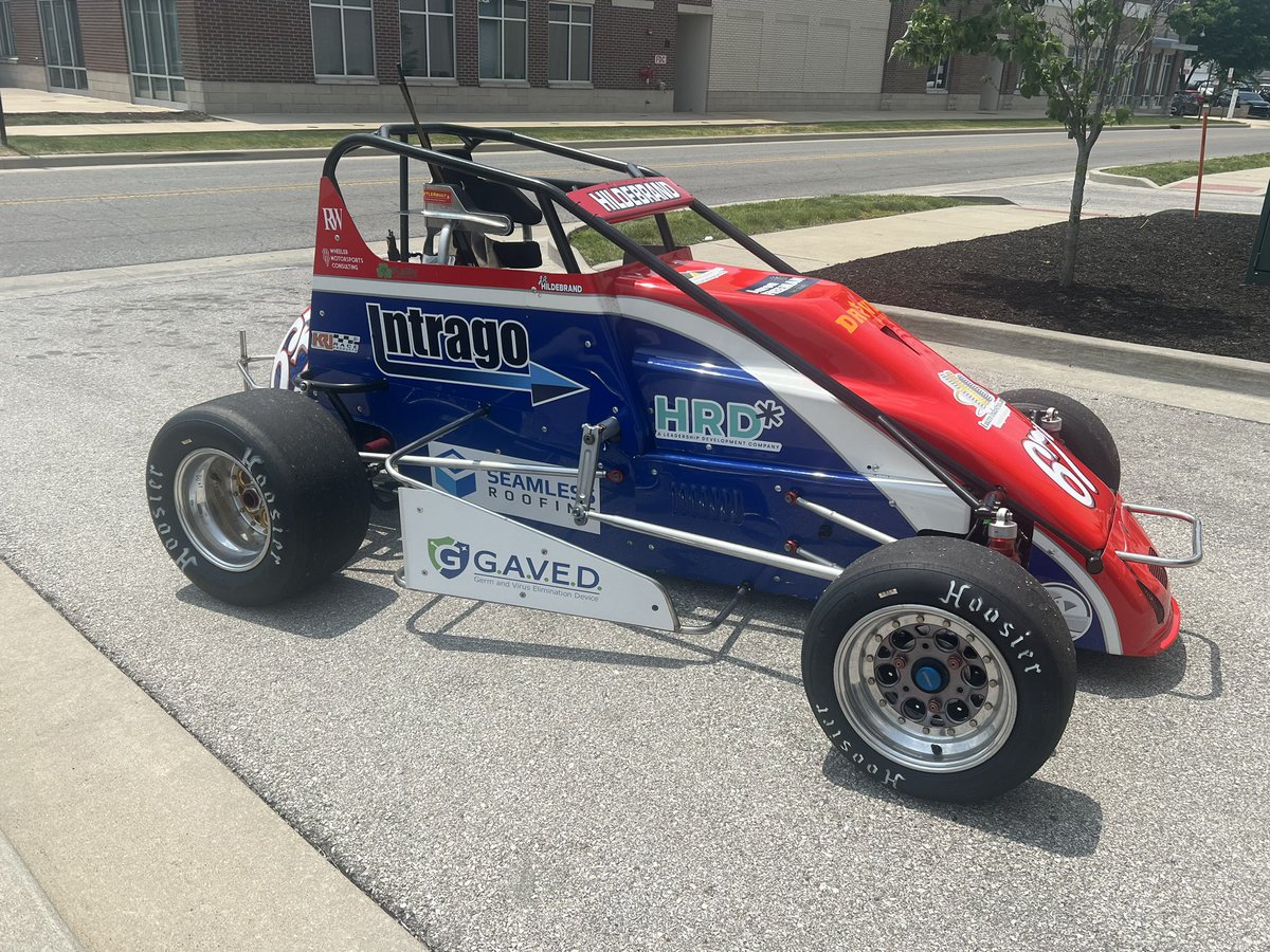 Intrago is ready to go racing with <a href="/JRHildebrand/">JR Hildebrand</a> this Friday Night at the CarbNight Classic!