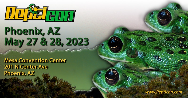 Repticon Phoenix is the best way to spend this weekend!

Buy tickets here: repticon.com/tickets/