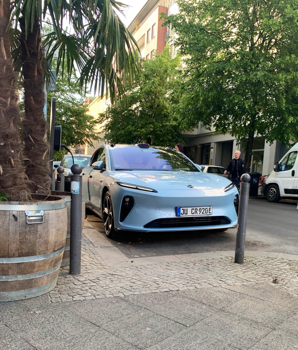 NIO seen in Berlin 🔥 
$NIO 🤩