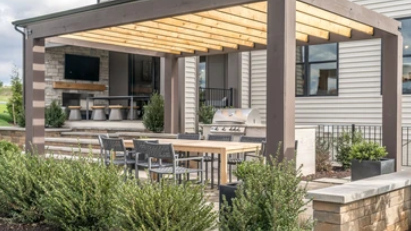 PlutusMarble's tweet photo. @RAHomes Agreed! Love an open patio setup for al fresco dining, and of course we'd include some natural stone for beauty and durability. #KBtribechat #UseNaturalStone https://t.co/VvGVU5Satx