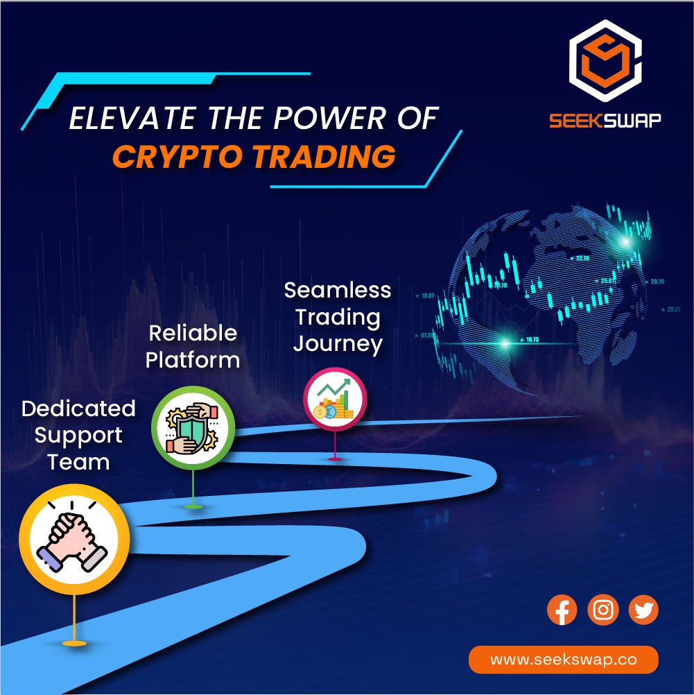 Unlock the potential of crypto trading and elevate your financial journey to new heights! 
🚀 Stay tuned for more details: seekswap.co

#CryptoTradingRevolution #PowerOfCrypto #FinancialElevation #InvestmentOpportunity #CryptoWealth #TradingSuccess