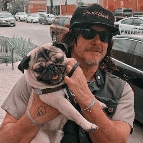 Norman reedus so cute 🥰