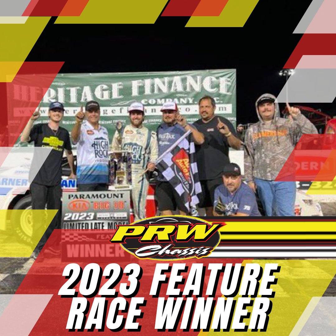 The picture might have been delayed, but the victory was still there. @LandonHuffman took the Limited Late Model win at @hickoryspeedway this past weekend. Congrats to him and his crew.

#prw #prwchassis #racing #racecar #winnerwednesday #weeklyseries #lmsc #latemodelstock