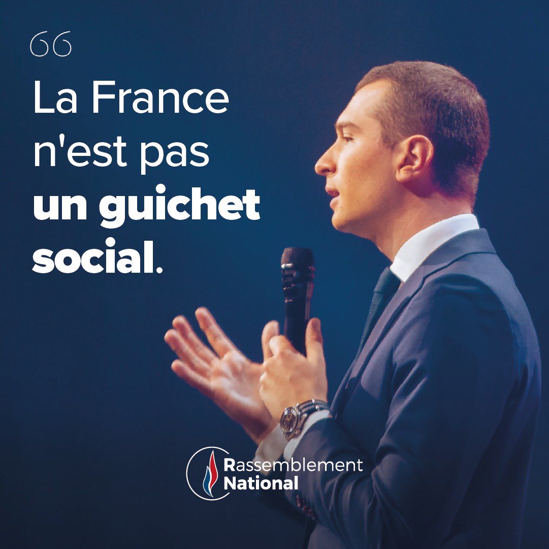 RNational_off's tweet photo. 🔴 La France n’est pas un guichet social, et les Français n’ont pas à payer l’assurance-maladie et l’assurance-chômage du monde entier !

Pour soutenir la mise en place de la priorité nationale, rejoignez-nous 👉🏻 https://t.co/F5cjIzFFW0 https://t.co/2FN5gPFzst