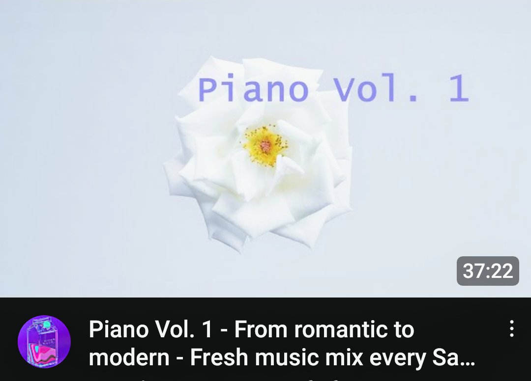 Easy to #relax or fall asleep with modern classic #pianomusic.
youtube.com/playlist?list=…