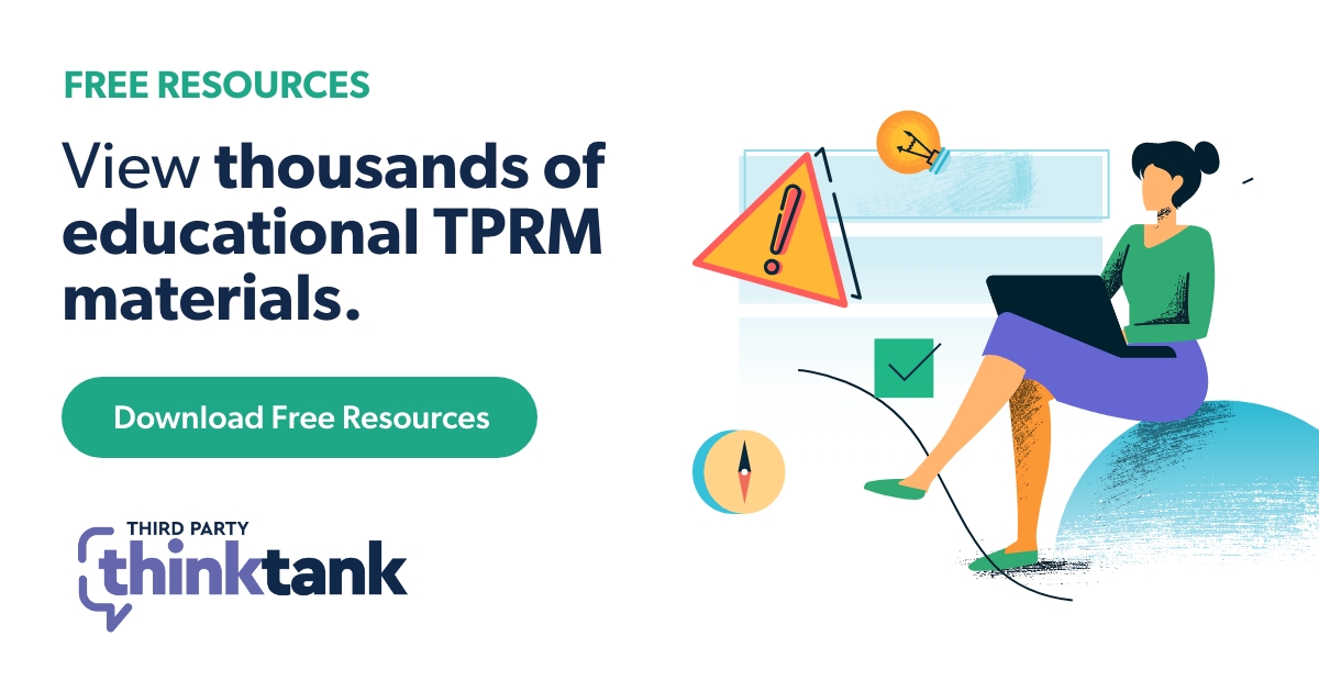 The weather is more consistently warm, and now is a great time to lace up your good pair of running shoes, get some fresh air, and learn all about #TPRM by checking out the podcast library in #ThirdPartyThinkTank: hubs.ly/Q01Qj1qs0 #vendorrisk #thirdpartyrisk