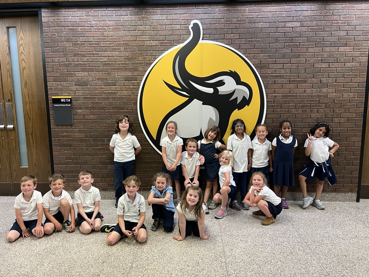JeffreyMalanson's tweet photo. My son’s class from @CanterburyFW came to @PurdueFW today to learn more about the uni and about mastodons! 🦣 (not a mastodon, but close.) I had a lot of fun with them and hope they did, too. 

Thanks to @PurdueFW_Apply and @purduefwunivres for helping add some special memories. https://t.co/cljA7O12fc