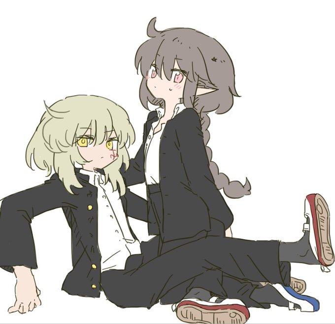 気に入ってる初期シャナユニ絵 