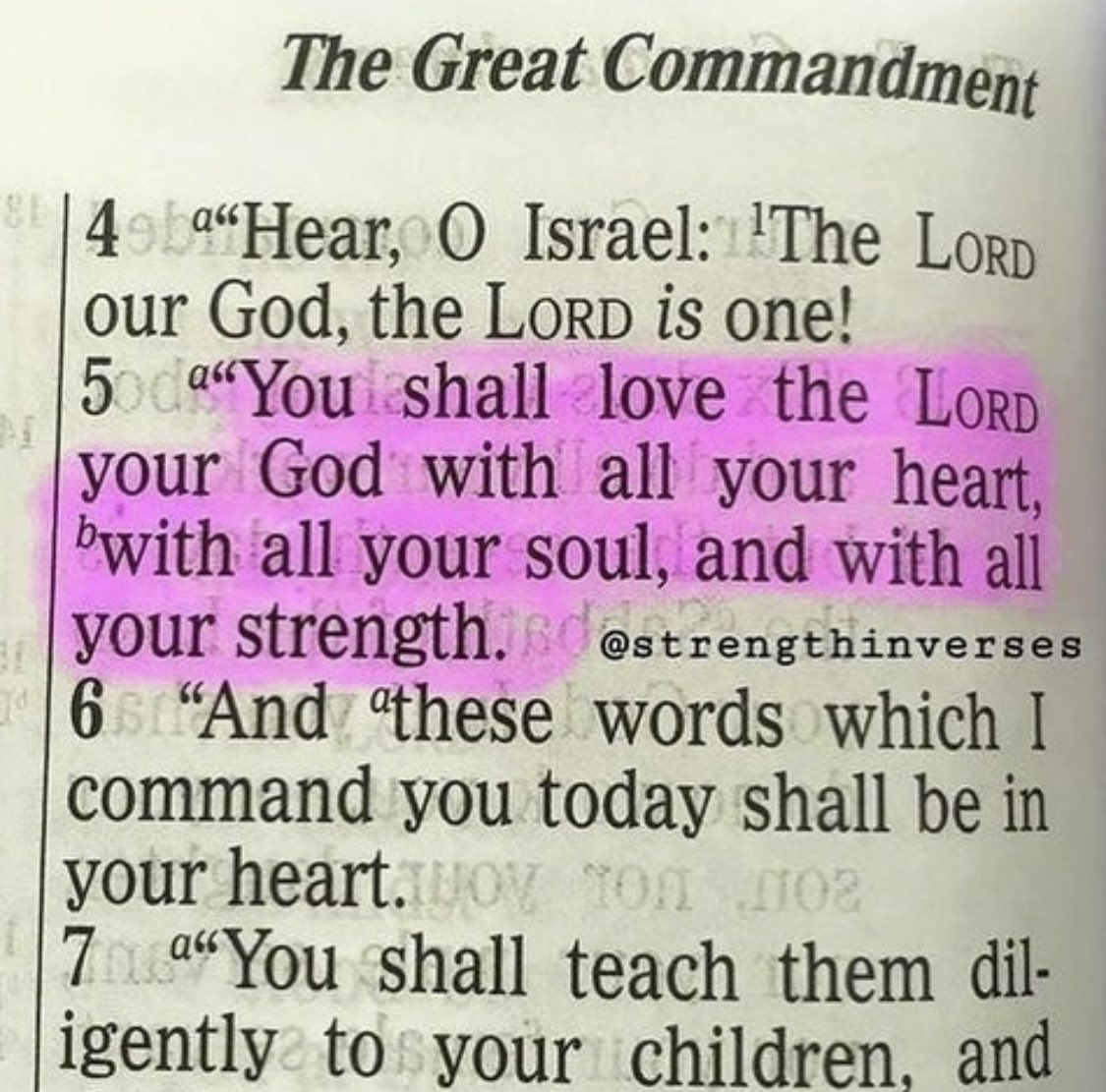 bornagainsteph's tweet photo. Deuteronomy 6:5 🙌🏽 

I love God with everything in me ❤️ https://t.co/Fb3KvTR20X