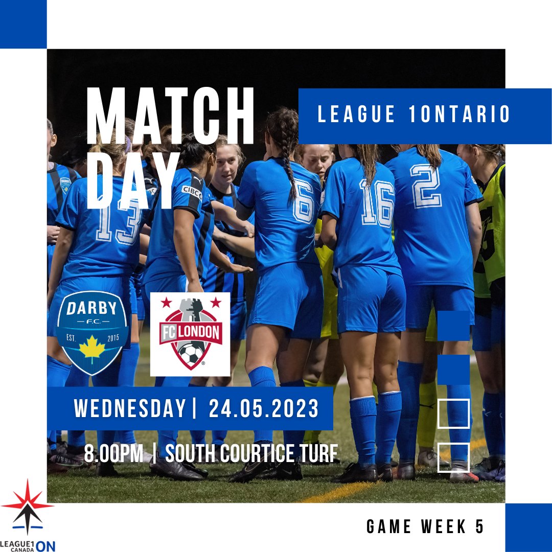 🎉Darby FC take on FC London tonight at South Courtice Turf!⚽

Please come out and show your support!🎉