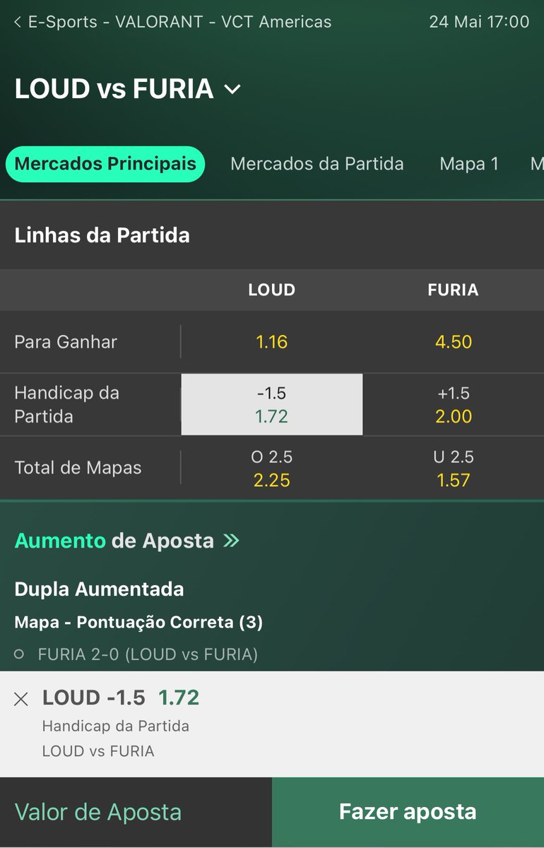 oduotipsters's tweet photo. Análise do dia: @LOUDgg x @FURIA 

Confronto entre brasileiros no qual a FURIA apresenta uma inconsistência nos seus últimos jogos e enfrenta a LOUD, que em 23 jogos contra brasileiros teve 23W 0L, sofrendo apenas 3 mapas durante esses jogos.

Sugestão de bet: https://t.co/EpFTlEwuYf