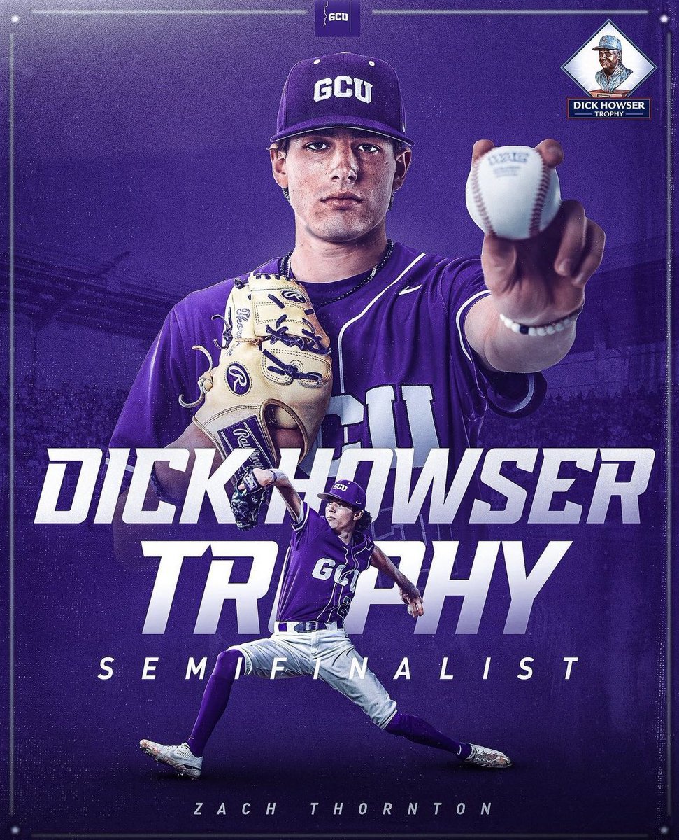 🚨 HTP’s own @ZThor22 is a semifinalist for the Dick Howser 🏆 The NCBWA's Dick Howser Trophy is known as the most prestigious award in college baseball and is given annually to the top player in the country.
⚡️⚡️⚡️⚡️⚡️⚡️🔥🔥🔥🔥🔥 #RaptorNation #RaptorStrong