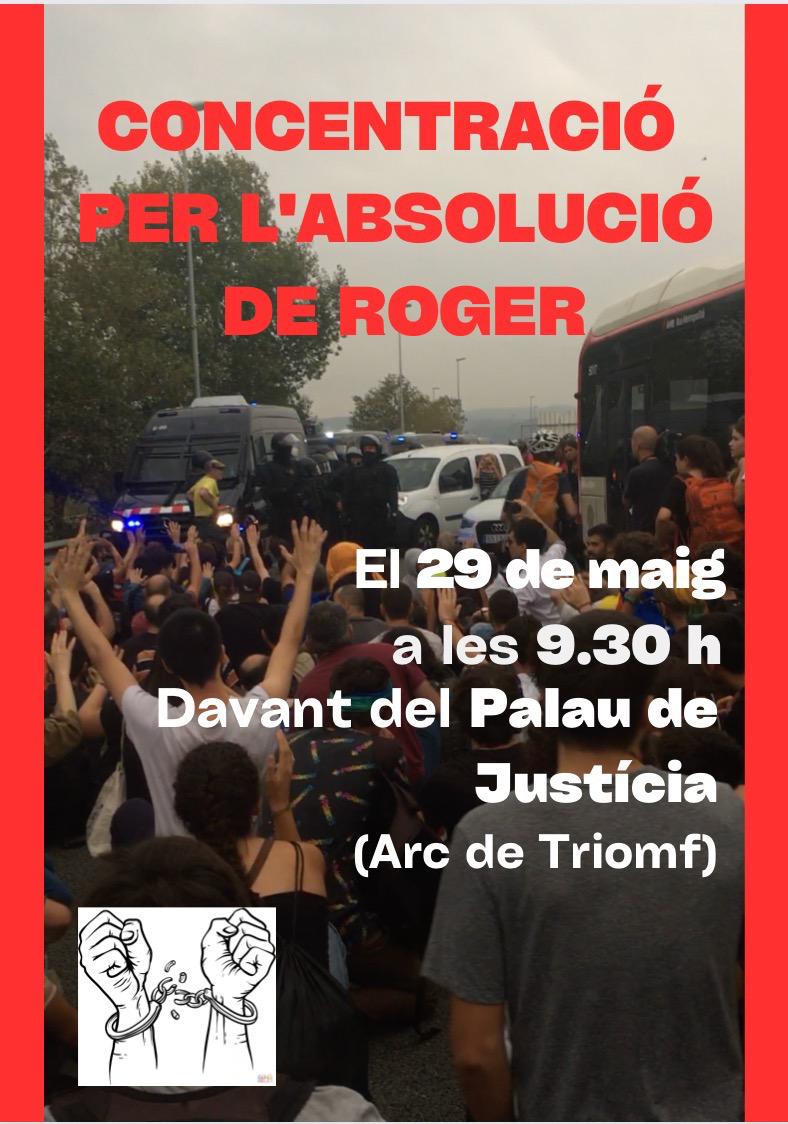 ⚠️ Dilluns que ve 4 independentistes s'enfronten a un nou judici polític per les propostes postsentència

✅Des de les Terres de l'Ebre arribarà davant l'Audiència Provincial de Barcelona la solidaritat pel veí de #Masdenverge i els altres 3 encausats gràcies a <a href="/GSRepressioEbre/">GS Repressió Ebre</a>✊🏼