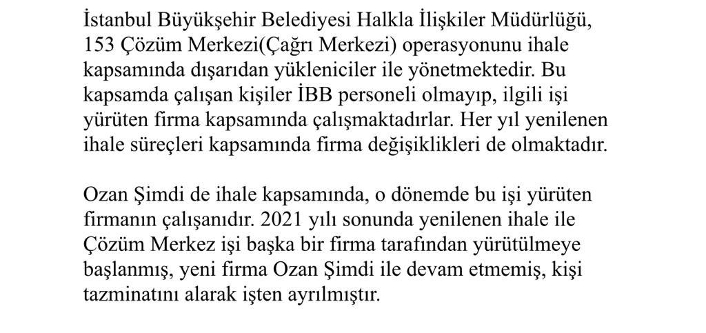 Babala Tv’de Kılıçdaroğlu’na “İBB’den atıldım, hani namus sözü” diye soru soran Ozan Şimdi’nin İBB çalışanı olmadığı ortaya çıktı.