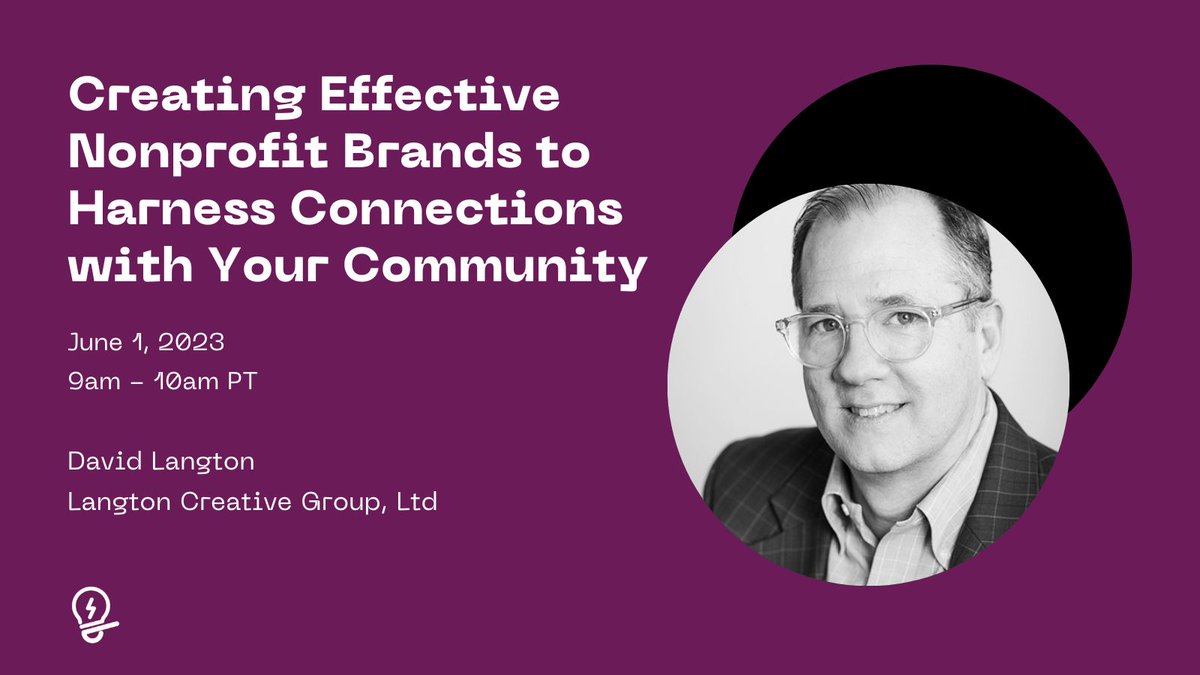 It's #WorkshopWednesday! This week we'll be highlighting our incredibly informative upcoming workshop 'Creating Effective Nonprofit Brands to Harness Connections with Your Community'. Learn more and register for this workshop here: nonprofitlearninglab.org/ot/effectivebr…