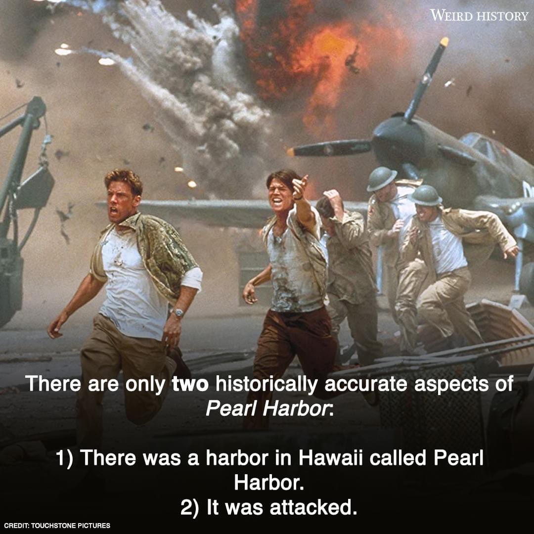 History…..facts in films 

#history #films #pearlharbour