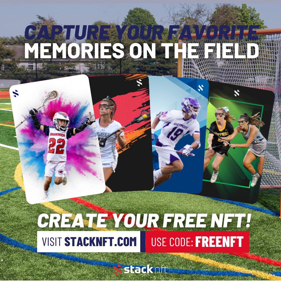 Preserve your favorite sports memories by turning them into NFTs! Mint your FREE NFT today! #stacknft #sportsnft #freenft