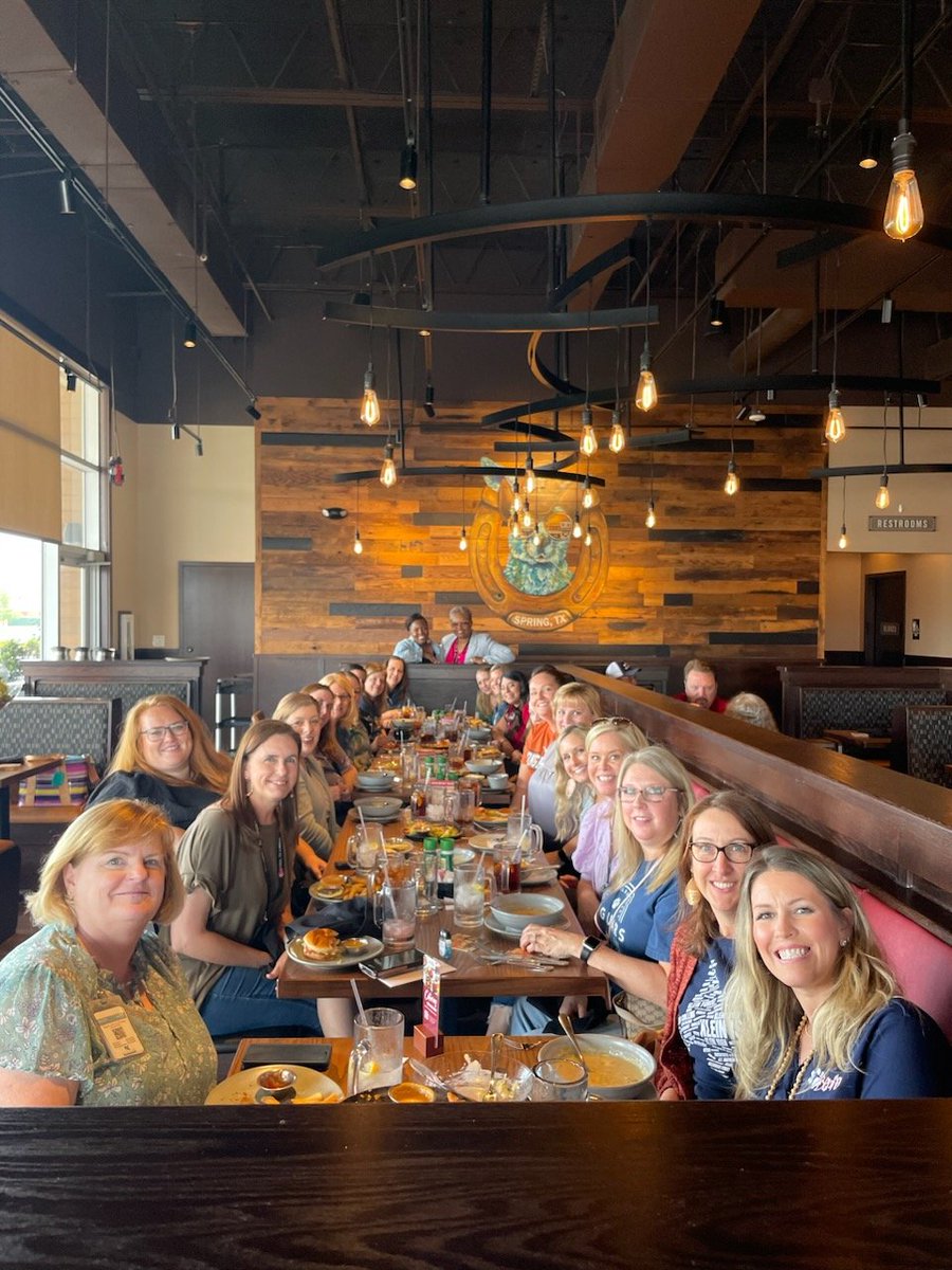 kloneal2's tweet image. When you walk into what you think is lunch w/ a few &quot;co-workers-turned- friends&quot;
....and instead walk into a Farewell Surprise Luncheon! 🥹😭 The impact this group of #KleinMath Specialist have had on my journey is colossal &amp;amp; unforgettable. 🥰 #kleinfamily